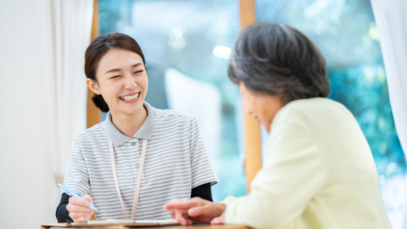 心を込めてサービスを